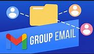 How to Send a Group Email in Gmail | How to Make a Mailing List in Gmail