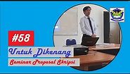 Seminar Proposal Skripsi #58 | Teknik Industri Unsurya | Feat. Adnanto | BestBas Indonesia