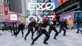 [KPOP IN PUBLIC NYC | TIMES SQUARE] EXO 엑소 'Obsession' Dance Cover by OFFBRND