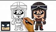 How To Draw Fortnite | RENEGADE RAIDER