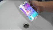 Samsung Galaxy Note 4 Water Test HD