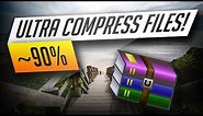 How To Compress Files Massively! [4GB TO 1MB]