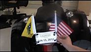How to make inexpensive motorcycle flag poles