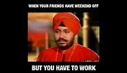 Working Weekend Meme