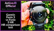 Garmin Fenix 5 vs Fenix 3 optical wrist HR accuracy comparison // how accurate is it?