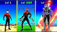 Upgrading 1 Level SPIDERMAN to 1000000 Level in GTA 5