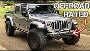 Bumper and Winch Install On My Jeep Gladiator!