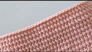 Easy Crochet Stitch For Beginners / Ideal For Blankets