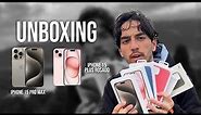 UNBOXING iPhone 15 Pro Max iPhone 15 Plus Rosado - 2023