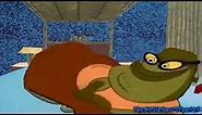 Bubble Bass Sits On Squidward