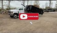 Chevy 6500 4x4 Stellar hook lift Demo with Big Timber