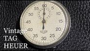 Vintage Tag Heuer StopWatch Review