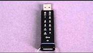 Encrypted USB Flash Drive Reset Pin | Technology Videos