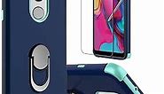 lovpec Case for LG Stylo 5 with Soft TPU Screen Protector, Case for LG Stylo 5 Plus/for LG Stylo 5V, Ring Magnetic Holder Kickstand Phone Cover Case for LG Stylo 5 (Navy)