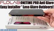 FLOLAB ONETIME PRO Anti-Glare Anti-Reflective iPhone 14 Pro Screen Protector: Install and Review!