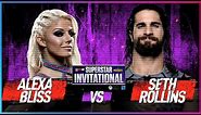 ALEXA BLISS vs. SETH ROLLINS: Rd. 1 - WWE 2K18 Superstar Invitational Tournament