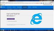 Download and Install Internet Explorer 11 on windows 7 (ie 11)
