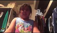 Little girl farts on camera and blames it on a ghost! Very funny!!
