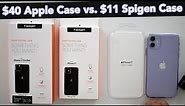 $40 Apple Clear Case vs $11 Spigen Clear Case - iPhone 11/11 Pro