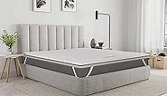 Dormeo Full Size Mattress Topper - OctaspringⓇ Technology Bed Toppers Relieving Pressure Points and Optimal Back Support - Cooling Mattress Topper with Anti-Slip Bottom, 3 inch