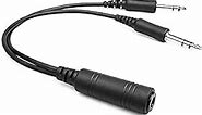 Helicopter U-174 Plug Aviation Headset to General Aviation(GA) Adapter Cable