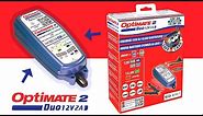 OptiMate 2 DUO: Automatic Battery Charger 12V