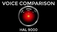 Voice Comparison: HAL 9000 (Space Odyssey)