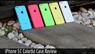 iPhone 5C Blue, Pink, Green, Yellow, White Case Review