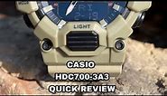 CASIO HDC700-3A3 Quick Review #hdc7003a