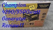 Champion 4250/3500w Generator Review