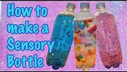 How to make a Sensory Bottle | Easy + Quick | DIY
