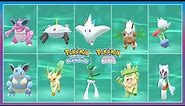 Pokémon Brilliant Diamond & Shining Pearl All Pokemon Evolve By Using Evolution Stone From Gen (1-8)