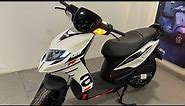 Aprilia SR 125 New Model 2024 Review E20 OBD2 full details price,features on road price.