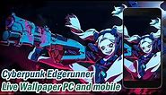 Cyberpunk Edgerunner - Rebecca [ Live Wallpaper Engine ] PC💻 + Mobile📱 || Animation