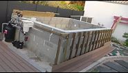 comment construire sa piscine hors sol, how to build your aboveground pool