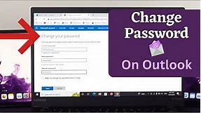 Change Outlook Email Password on Windows! [How To]