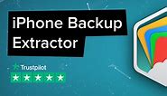 Getting started with iPhone Backup Extractor — iPhone Backup Extractor