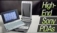 A Look At Sony's Crazy 2000's PDAs!