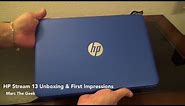 HP Stream 13 Unboxing & First Impressions