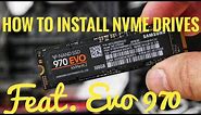 How to install NVMe M.2 SSDs (featuring Samsung 970 EVO)
