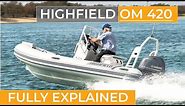 Highfield Ocean Master 420 - Full tour and water test