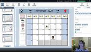 How to make an interactive calendar in Boardmaker 7