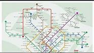 MRT MAP SINGAPORE GUIDE LINES