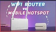 WiFi Router vs 4G Mobile Hotspot | 7 differences That No One Told You🤫