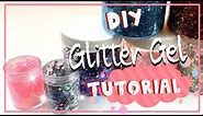 DIY Glitter Gel Tutorial | Who's that Girl Glitter Roots DUPE - Festival Glitter & Face Painting