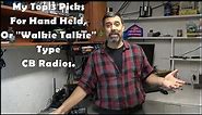 My Top 3 Picks for Hand Held CB Radio Walkie Talkies. New and used.