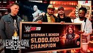 "Golden Voice" defeats AJ Styles to win $1 million courtesy of WWE 2K: NXT TakeOver: New York Pre-..