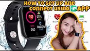 How to Set Up Smart Watch using Mobile App | FIT PRO TUTORIAL | REVIEW