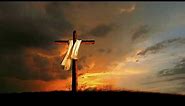 Jesus Cross Footage, Resurrection Christian Faithfull Footage, Christian Background Motion Loop