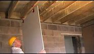 How to Fit Plasterboard to Ceilings. The Easy Way To Hang and Attach Drywall / Ceiling Boards